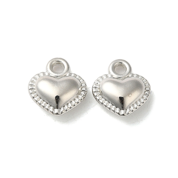 PandaHall CCB Plastic Charms, Heart Charm, Platinum, 13x11.5x5mm, Hole: 2mm Plastic Heart
PandaHall CCB Plastic Charms, Heart Charm, Platinum, 13x11.5x5mm, Hole: 2mm Plastic Heart