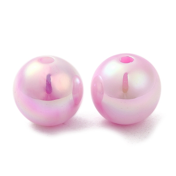 PandaHall Iridescent ABS Plastic Beads, Round, Pearl Pink, 12x11.5mm, Hole: 2mm ABS Plastic Round
PandaHall Iridescent ABS Plastic Beads, Round, Pearl Pink, 12x11.5mm, Hole: 2mm ABS Plastic Round