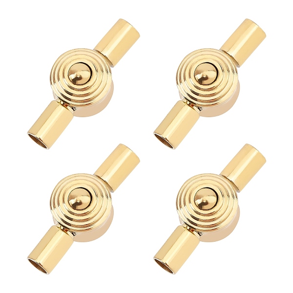 PandaHall DICOSMETIC Vacuum Plating 304 Stainless Steel Screw Clasps, Golden, 21x9mm, Hole: 3.2mm, 4pcs/box 304 Stainless Steel
PandaHall DICOSMETIC Vacuum Plating 304 Stainless Steel Screw Clasps, Golden, 21x9mm, Hole: 3.2mm, 4pcs/box 304 Stainless Steel