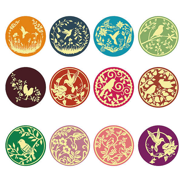 PandaHall Paper Self Adhesive Gold Foil Embossed Stickers, Colorful Round Dot Decals for Seal Decoration, DIY ScrapbookScrapbook, Bird...
PandaHall Paper Self Adhesive Gold Foil Embossed Stickers, Colorful Round Dot Decals for Seal Decoration, DIY ScrapbookScrapbook, Bird...