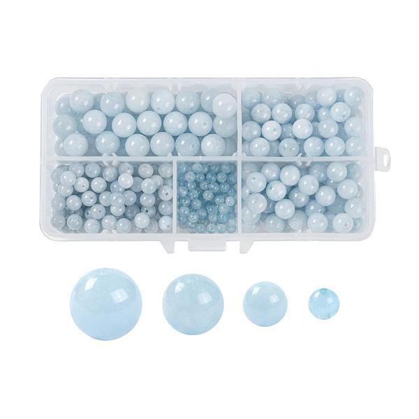 PandaHall 340Pcs 4 Sizes Natural Aquamarine Beads Strands, Grade A, Round, 4mm/6mm/8mm/10mm, Hole: 1mm, about 94pcs/strand, 15.55 inch...
PandaHall 340Pcs 4 Sizes Natural Aquamarine Beads Strands, Grade A, Round, 4mm/6mm/8mm/10mm, Hole: 1mm, about 94pcs/strand, 15.55 inch...