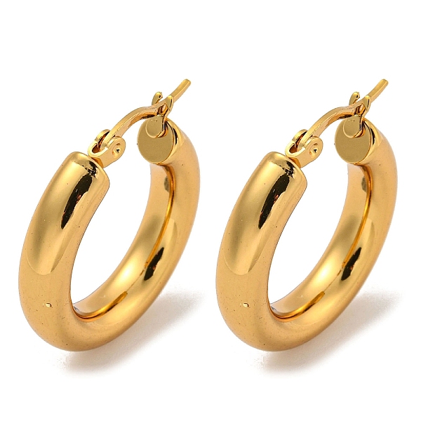 PandaHall 202 Stainless Steel Hoop Earring, with 304 Stainless Steel Pins for Women, Golden, 27x5mm 202 Stainless Steel
PandaHall 202 Stainless Steel Hoop Earring, with 304 Stainless Steel Pins for Women, Golden, 27x5mm 202 Stainless Steel