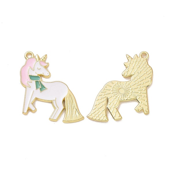 PandaHall Christmas Theme Rack Plating Alloy Enamel Pendants, Light Gold Tone Unicorn Charms, White, 27x28.5x1.5mm, Hole: 1.7mm Alloy+Enamel...
PandaHall Christmas Theme Rack Plating Alloy Enamel Pendants, Light Gold Tone Unicorn Charms, White, 27x28.5x1.5mm, Hole: 1.7mm Alloy+Enamel...