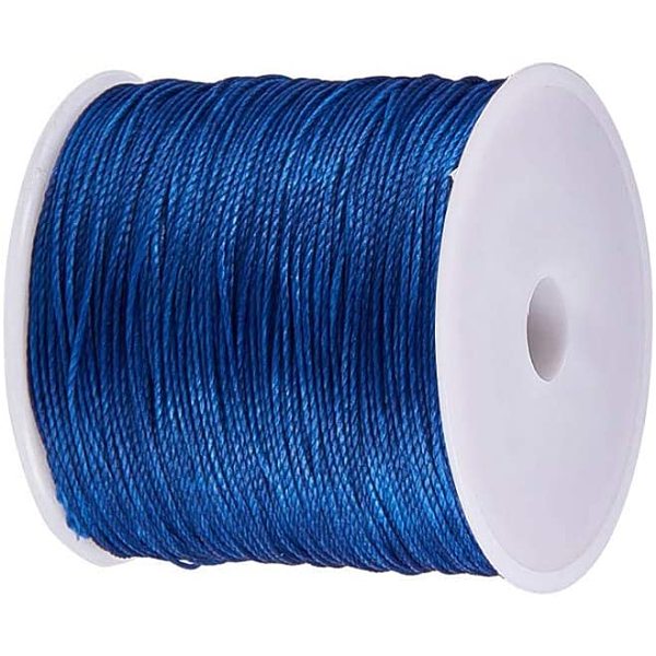 PandaHall JEWELEADER 116 Yards Waxed Cord Polyester, Waxed Polyester Thread 0.5mm Round Rattail Waxed Beading String Cord for Jewelry..., Blue
PandaHall JEWELEADER 116 Yards Waxed Cord Polyester, Waxed Polyester Thread 0.5mm Round Rattail Waxed Beading String Cord for Jewelry..., Blue