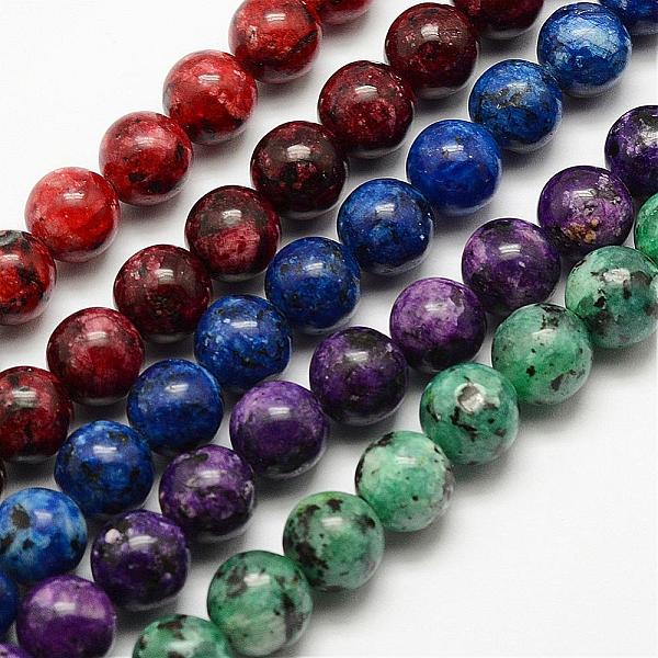 PandaHall Natural Larvikite Beads Strands, Dyed & Heated, Round, Mixed Color, 10mm, Hole: 1mm, about 37pcs/strand, 15.3 inch(39cm) Larvikite..., Multicolor
PandaHall Natural Larvikite Beads Strands, Dyed & Heated, Round, Mixed Color, 10mm, Hole: 1mm, about 37pcs/strand, 15.3 inch(39cm) Larvikite..., Multicolor