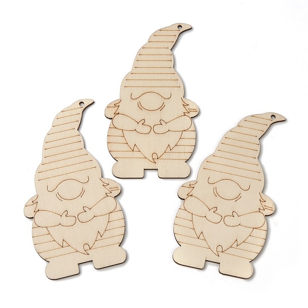 PandaHall Christmas Theme Undyed Natural Wood Big Pendants, Dwarf, BurlyWood, 128~129x69~70x2~3mm, Hole: 4mm Wood Human Orange
PandaHall Christmas Theme Undyed Natural Wood Big Pendants, Dwarf, BurlyWood, 128~129x69~70x2~3mm, Hole: 4mm Wood Human Orange