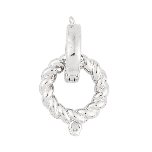 PandaHall Rack Plating Brass Fold Over Clasps, Cadmium Free & Lead Free, Long-Lasting Plated, Ring, Platinum, 26mm, Hole: 1.4mm Brass
PandaHall Rack Plating Brass Fold Over Clasps, Cadmium Free & Lead Free, Long-Lasting Plated, Ring, Platinum, 26mm, Hole: 1.4mm Brass