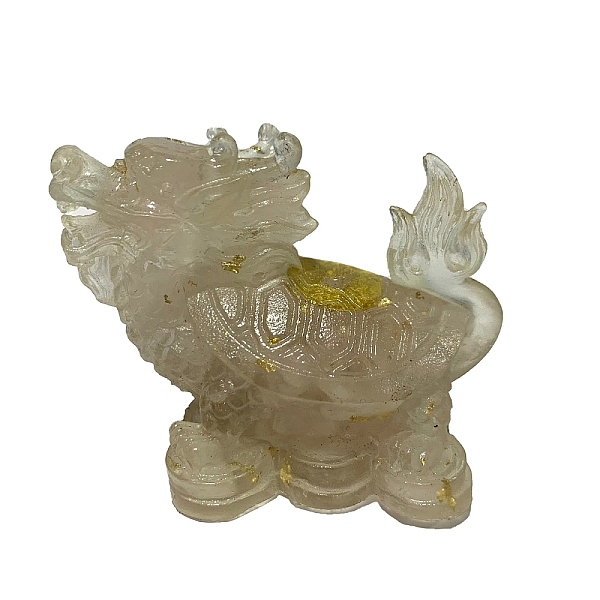 PandaHall Resin Dragon Display Decoration, with Natural Rose Quartz Chips Inside for Home Office Desk Decoration, 60x30x40mm Rose Quartz...
PandaHall Resin Dragon Display Decoration, with Natural Rose Quartz Chips Inside for Home Office Desk Decoration, 60x30x40mm Rose Quartz...