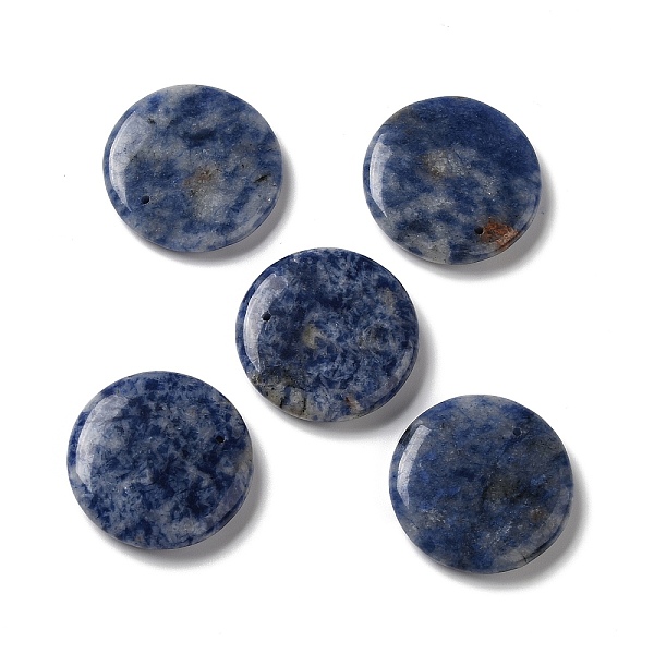 PandaHall Natural Blue Spot Jasper Pendants, Flat Round Charms, 30x6~7.5mm, Hole: 1.2mm Blue Spot Jasper Flat Round
PandaHall Natural Blue Spot Jasper Pendants, Flat Round Charms, 30x6~7.5mm, Hole: 1.2mm Blue Spot Jasper Flat Round