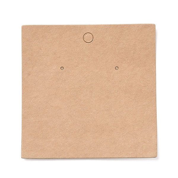 PandaHall Blank Kraft Paper Earring Display Cards, Square, BurlyWood, 8x8x0.05cm, Hole: 1.5mm Paper Square Orange
PandaHall Blank Kraft Paper Earring Display Cards, Square, BurlyWood, 8x8x0.05cm, Hole: 1.5mm Paper Square Orange