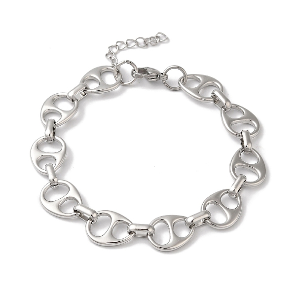 PandaHall 304 Stainless Steel Hollow Teardrop Link Chain Bracelets for Women, Stainless Steel Color, 6-7/8 inch(17.5cm) 304 Stainless Steel...
PandaHall 304 Stainless Steel Hollow Teardrop Link Chain Bracelets for Women, Stainless Steel Color, 6-7/8 inch(17.5cm) 304 Stainless Steel...