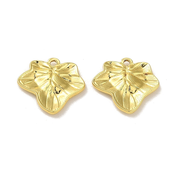 PandaHall 304 Stainless Steel Pendants, Leaf Charm, Real 18K Gold Plated, 15x16x2mm, Hole: 1.2mm 304 Stainless Steel Leaf
PandaHall 304 Stainless Steel Pendants, Leaf Charm, Real 18K Gold Plated, 15x16x2mm, Hole: 1.2mm 304 Stainless Steel Leaf