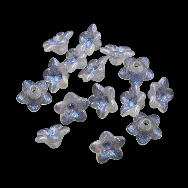 PandaHall Two-tone Opaque Acrylic Bead Caps, 5-Petal Flower, Clear AB, 9x4.5mm, Hole: 1.4mm Acrylic White
PandaHall Two-tone Opaque Acrylic Bead Caps, 5-Petal Flower, Clear AB, 9x4.5mm, Hole: 1.4mm Acrylic White