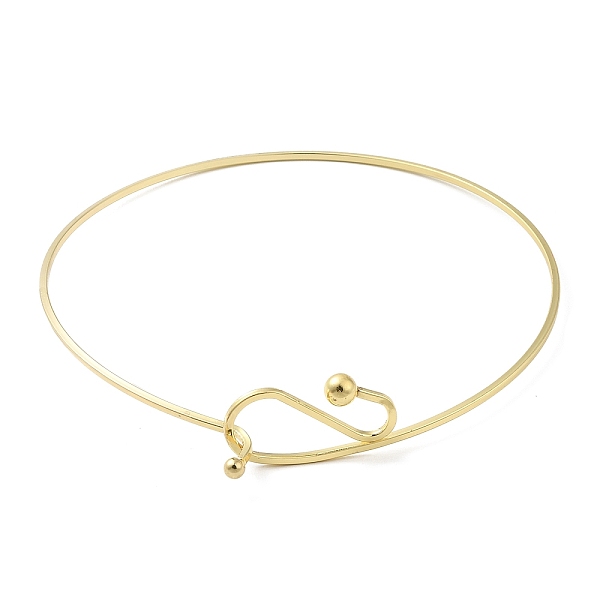 PandaHall Zinc Alloy Wire Choker Necklace, Rigid Necklace for Women, Golden, Inner Diameter: 5-1/8 inch(13cm) Alloy
PandaHall Zinc Alloy Wire Choker Necklace, Rigid Necklace for Women, Golden, Inner Diameter: 5-1/8 inch(13cm) Alloy