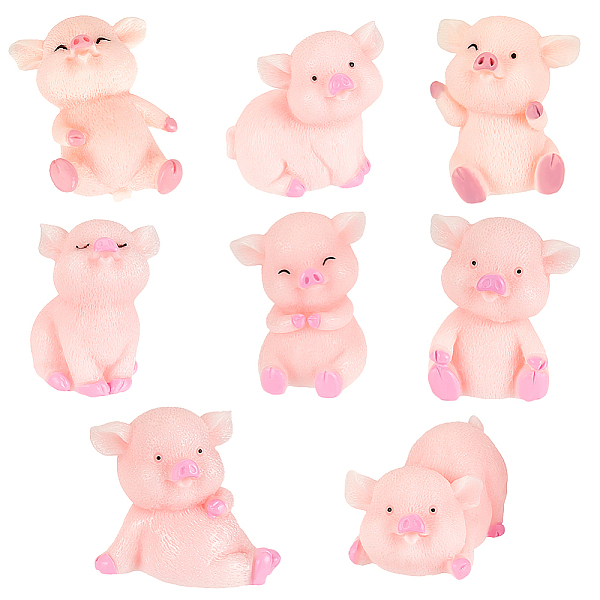 PandaHall AHANDMAKER 24Pcs Resin Miniature Pig Figurines Cute Pink Pig Figures Mini Resin Pig Figurines Miniature Pig Cake Toppers for Cake...
PandaHall AHANDMAKER 24Pcs Resin Miniature Pig Figurines Cute Pink Pig Figures Mini Resin Pig Figurines Miniature Pig Cake Toppers for Cake...
