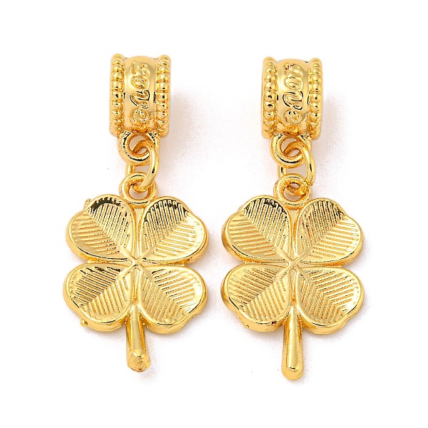 PandaHall Tibetan Style Alloy European Dangle Charms, Large Hole Pendants, Clover, Golden, 30mm, Pendant: 20x13x2mm, Hole: 4.5mm Alloy...
PandaHall Tibetan Style Alloy European Dangle Charms, Large Hole Pendants, Clover, Golden, 30mm, Pendant: 20x13x2mm, Hole: 4.5mm Alloy...