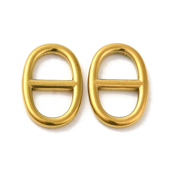 PandaHall 304 Stainless Steel Buckle Clasps, for Webbing, Strapping Bags, Garment Accessories, Oval, Golden, 23x15.5x2.5mm, Hole: 17.5x9.5mm...
PandaHall 304 Stainless Steel Buckle Clasps, for Webbing, Strapping Bags, Garment Accessories, Oval, Golden, 23x15.5x2.5mm, Hole: 17.5x9.5mm...