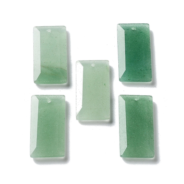 PandaHall Natural Green Aventurine Pendants, Faceted Rectangle Charms, 25x13x4~4.5mm, Hole: 1mm Green Aventurine Rectangle
PandaHall Natural Green Aventurine Pendants, Faceted Rectangle Charms, 25x13x4~4.5mm, Hole: 1mm Green Aventurine Rectangle