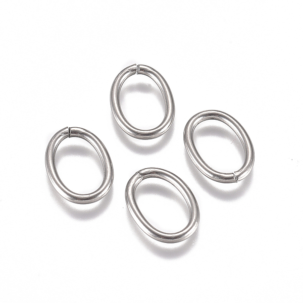 PandaHall 304 Stainless Steel Jump Rings, Open Jump Rings, Oval, Stainless Steel Color, 13x9.5x1.5mm, Inner Diameter: 10x6.5mm 304 Stainless...
PandaHall 304 Stainless Steel Jump Rings, Open Jump Rings, Oval, Stainless Steel Color, 13x9.5x1.5mm, Inner Diameter: 10x6.5mm 304 Stainless...