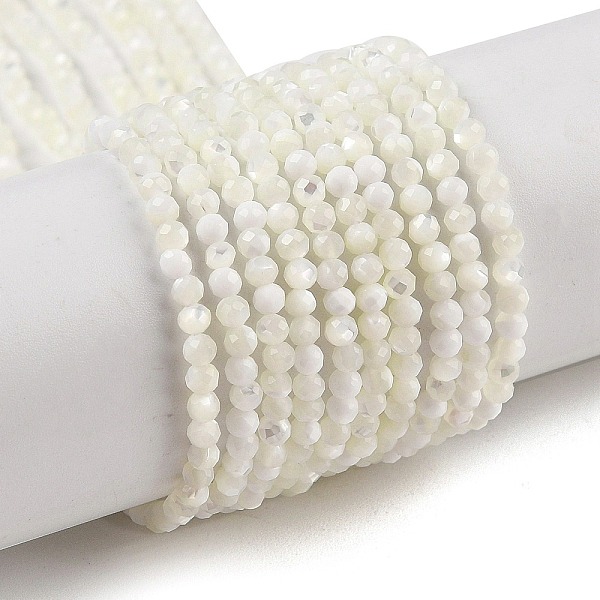 PandaHall Natural Trochus Shell Beads Strands, Faceted, Round, WhiteSmoke, 2~2.5mm, Hole: 0.5mm, about 187~215pcs/strand, 16.02~16.14 inch..., White
PandaHall Natural Trochus Shell Beads Strands, Faceted, Round, WhiteSmoke, 2~2.5mm, Hole: 0.5mm, about 187~215pcs/strand, 16.02~16.14 inch..., White
