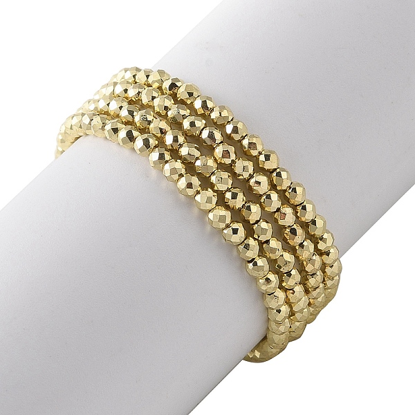 PandaHall Electroplate Beads Strands, Faceted, Round, Light Gold Plated, 2x2mm, Hole: 0.5mm, about 186~209pcs/strand, 13.78~16.14''(35~41cm)...
PandaHall Electroplate Beads Strands, Faceted, Round, Light Gold Plated, 2x2mm, Hole: 0.5mm, about 186~209pcs/strand, 13.78~16.14''(35~41cm)...