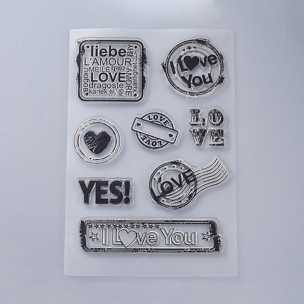 PandaHall Silicone Stamps, for DIY Scrapbooking, Photo Album Decorative, Cards Making, Stamp Sheets, Valentine's day Themed Pattern...
PandaHall Silicone Stamps, for DIY Scrapbooking, Photo Album Decorative, Cards Making, Stamp Sheets, Valentine's day Themed Pattern...