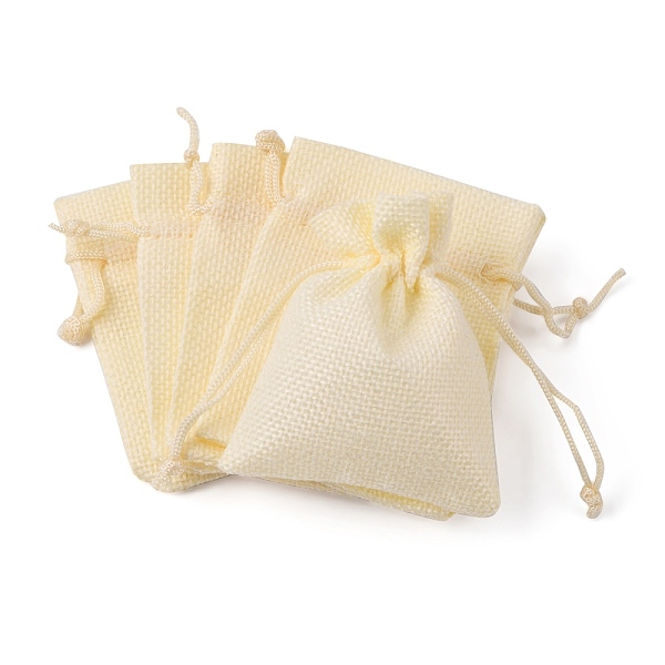 PandaHall Burlap Packing Pouches Drawstring Bags, Lemon Chiffon, 9x7cm Burlap Yellow
PandaHall Burlap Packing Pouches Drawstring Bags, Lemon Chiffon, 9x7cm Burlap Yellow