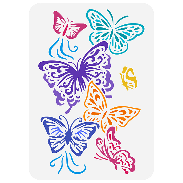 PandaHall FINGERINSPIRE Flying Butterflies Painting Stencil 8.3x11.7inch Plastic Butterfly Pattern Stencil Reusable Animal Theme Template...
PandaHall FINGERINSPIRE Flying Butterflies Painting Stencil 8.3x11.7inch Plastic Butterfly Pattern Stencil Reusable Animal Theme Template...