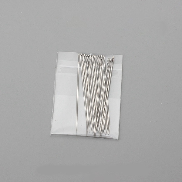 PandaHall 20Pcs Steel Sewing Needles, Big Eye Pointed Needles, for Embroidery, Patchwork, Stainless Steel Color, 50mm Steel
PandaHall 20Pcs Steel Sewing Needles, Big Eye Pointed Needles, for Embroidery, Patchwork, Stainless Steel Color, 50mm Steel