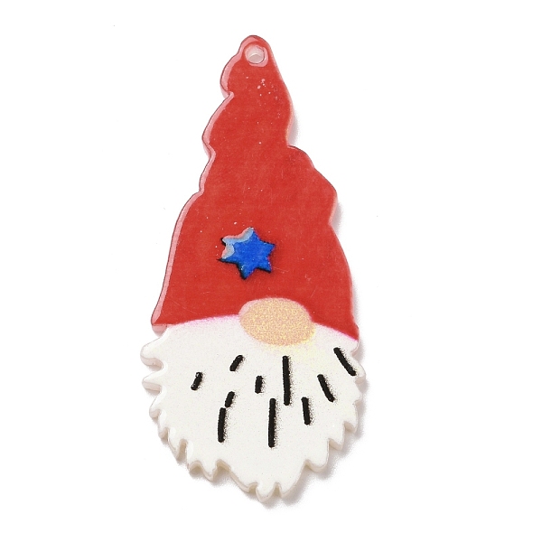 PandaHall Acrylic Pendants, 3D Printed, Santa Claus Pattern, 49x23x2.5mm, Hole: 1.6mm Acrylic Santa Claus Red
PandaHall Acrylic Pendants, 3D Printed, Santa Claus Pattern, 49x23x2.5mm, Hole: 1.6mm Acrylic Santa Claus Red