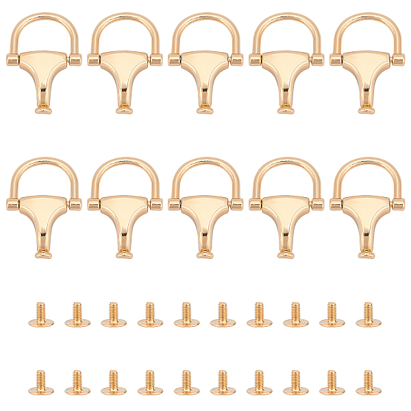 PandaHall WADORN Alloy Clasps for Purse Making Supplies, with Iron Findings, Light Gold, 4.1x2.15x1.05cm, Hole: 5x8mm and 11.5x15mm...
PandaHall WADORN Alloy Clasps for Purse Making Supplies, with Iron Findings, Light Gold, 4.1x2.15x1.05cm, Hole: 5x8mm and 11.5x15mm...