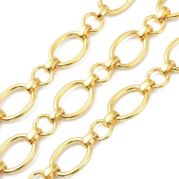 PandaHall Alloy Figaro Chain, with Spool, Long-Lasting Plated, Unwelded, Golden, 8.5~21x3.5~15x2~6mm, about 10.93 yards(10m)/roll Alloy
PandaHall Alloy Figaro Chain, with Spool, Long-Lasting Plated, Unwelded, Golden, 8.5~21x3.5~15x2~6mm, about 10.93 yards(10m)/roll Alloy