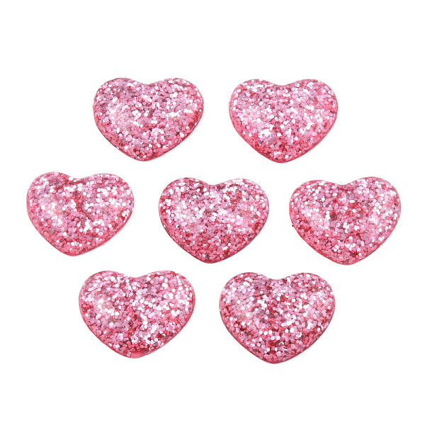 PandaHall Resin Cabochons, with Glitter Powder, Heart, Hot Pink, 14x16x5mm Resin Heart Pink
PandaHall Resin Cabochons, with Glitter Powder, Heart, Hot Pink, 14x16x5mm Resin Heart Pink