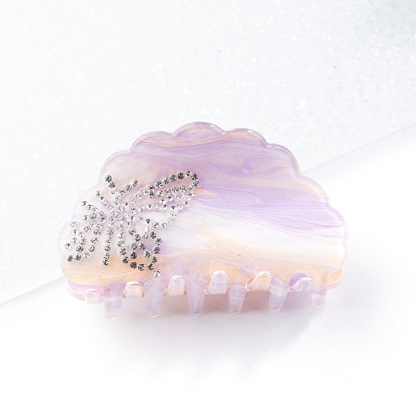 PandaHall Cloud Acrylic Claw Hair Clips, with Butterfly Shape Rhinestones, Hair Accessories for Women & Girls, Plum, 45x82x42mm Acrylic..., Purple
PandaHall Cloud Acrylic Claw Hair Clips, with Butterfly Shape Rhinestones, Hair Accessories for Women & Girls, Plum, 45x82x42mm Acrylic..., Purple