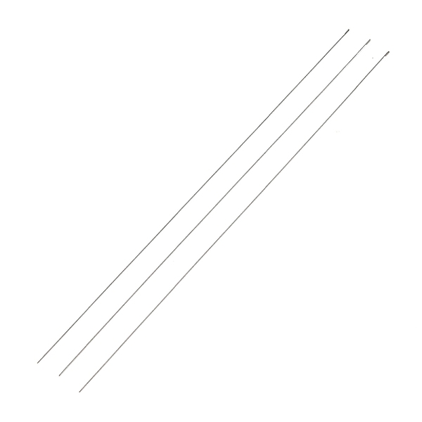 PandaHall Steel Beading Needles with Hook for Bead Spinner, Curved Needles for Beading Jewelry, Stainless Steel Color, 17.8x0.03cm Steel
PandaHall Steel Beading Needles with Hook for Bead Spinner, Curved Needles for Beading Jewelry, Stainless Steel Color, 17.8x0.03cm Steel