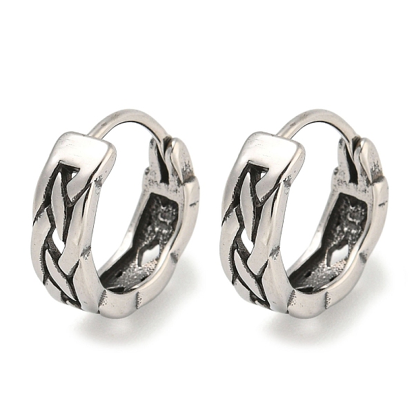 PandaHall 316 Surgical Stainless Steel Hoop Earrings, Ring, Antique Silver, 13.5x4mm 316 Surgical Stainless Steel Ring
PandaHall 316 Surgical Stainless Steel Hoop Earrings, Ring, Antique Silver, 13.5x4mm 316 Surgical Stainless Steel Ring