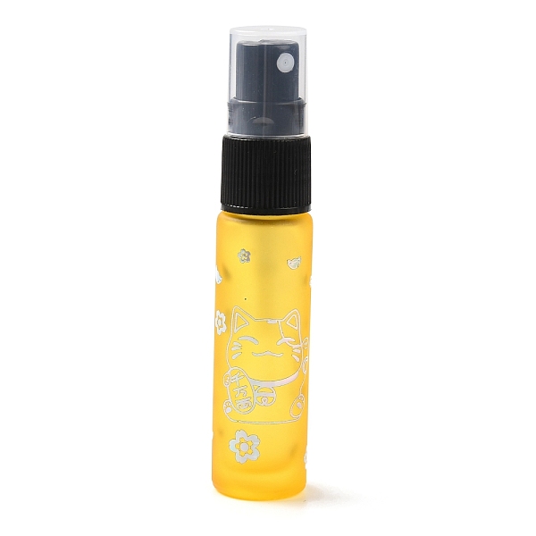 PandaHall Glass Spray Bottles, Fine Mist Atomizer, with Plastic Dust Cap & Refillable Bottle, with Fortune Cat Pattern & Chinese Character..., Gold
PandaHall Glass Spray Bottles, Fine Mist Atomizer, with Plastic Dust Cap & Refillable Bottle, with Fortune Cat Pattern & Chinese Character..., Gold