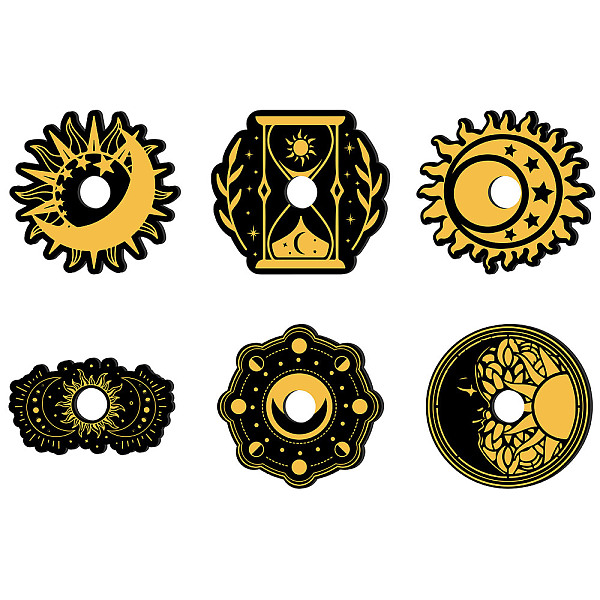 PandaHall Mini Wood Crystal Ball Display Bases, Crystal Sphere Display Stand, Tarot Theme, Mixed Shapes, 100x59~107mm, Hole: 20mm, 6pcs/set..., Black
PandaHall Mini Wood Crystal Ball Display Bases, Crystal Sphere Display Stand, Tarot Theme, Mixed Shapes, 100x59~107mm, Hole: 20mm, 6pcs/set..., Black