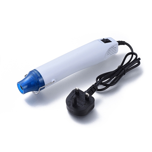 PandaHall 230V Mini Heat Gun, Hot Air Gun Tools Shrink Gun, for DIY Shrink Wrap Drying Paint Embossing, Type G Plug(UK Plug), White...
PandaHall 230V Mini Heat Gun, Hot Air Gun Tools Shrink Gun, for DIY Shrink Wrap Drying Paint Embossing, Type G Plug(UK Plug), White...
