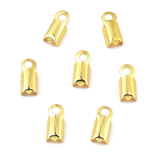 PandaHall Brass Folding Crimp Ends, Cord Ends, Golden, 9.5x4.5x3mm, Hole: 1.8mm, Inner Diameter: 6.5x3.5mm Brass
PandaHall Brass Folding Crimp Ends, Cord Ends, Golden, 9.5x4.5x3mm, Hole: 1.8mm, Inner Diameter: 6.5x3.5mm Brass