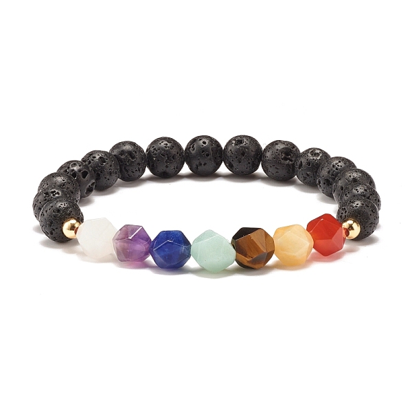 PandaHall Natural Tiger Eye Round Beads Oil Diffuser Power Bracelet, 7 Chakra Mixed Stone Protection Lucky Jewelry for Women, Inner Diameter...
PandaHall Natural Tiger Eye Round Beads Oil Diffuser Power Bracelet, 7 Chakra Mixed Stone Protection Lucky Jewelry for Women, Inner Diameter...