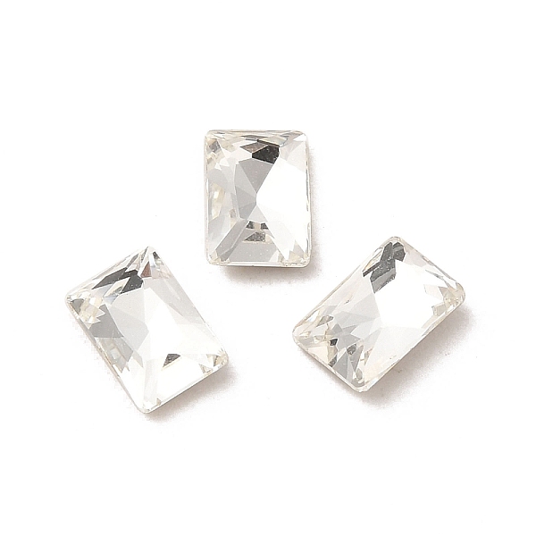 PandaHall Glass Rhinestone Cabochons, Point Back & Back Plated, Faceted, Rectangle, Crystal, 6x4x2mm Glass Rhinestone Rectangle Clear
PandaHall Glass Rhinestone Cabochons, Point Back & Back Plated, Faceted, Rectangle, Crystal, 6x4x2mm Glass Rhinestone Rectangle Clear