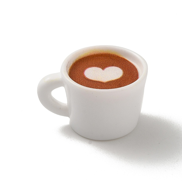 PandaHall Opaque Resin Drink Pendants, Coffee Cup Charms, White, Heart, 17x22x13.5mm, Hole: 4.5x3mm Resin Heart White
PandaHall Opaque Resin Drink Pendants, Coffee Cup Charms, White, Heart, 17x22x13.5mm, Hole: 4.5x3mm Resin Heart White