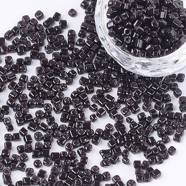 PandaHall Baking Paint Glass Beads, Cube, Coconut Brown, 3~6x2~2.5x2~2.5mm, Hole: 1mm, about 15000pcs/bag Glass Cube Brown
PandaHall Baking Paint Glass Beads, Cube, Coconut Brown, 3~6x2~2.5x2~2.5mm, Hole: 1mm, about 15000pcs/bag Glass Cube Brown