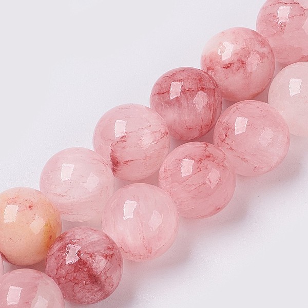 PandaHall Natural Colorful Green Jade Beads Strands, Dyed, Round, Misty Rose, 6mm, Hole: 0.8mm, about 63pcs/strand, 14.5 inch(37cm) Green...
PandaHall Natural Colorful Green Jade Beads Strands, Dyed, Round, Misty Rose, 6mm, Hole: 0.8mm, about 63pcs/strand, 14.5 inch(37cm) Green...
