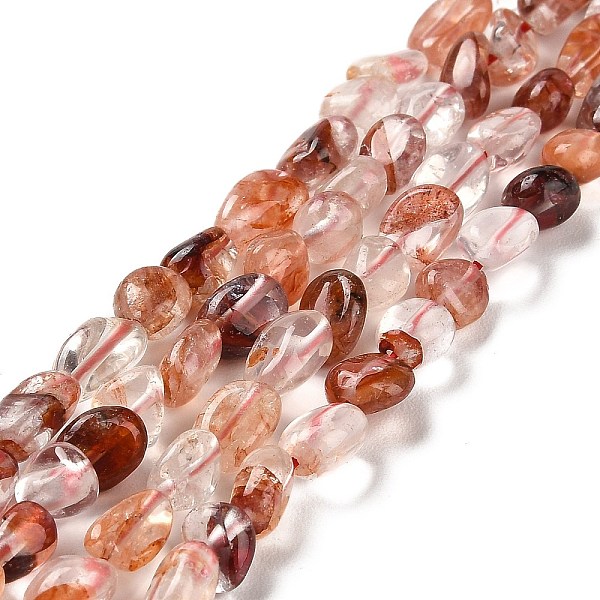 PandaHall Natural Hematoid Quartz/Ferruginous Quartz Beads Strands, Fire Quartz, Nuggets, Tumbled Stone, 7.5~11.5x6~6.5x4.5~5mm, Hole: 0.8mm...
PandaHall Natural Hematoid Quartz/Ferruginous Quartz Beads Strands, Fire Quartz, Nuggets, Tumbled Stone, 7.5~11.5x6~6.5x4.5~5mm, Hole: 0.8mm...
