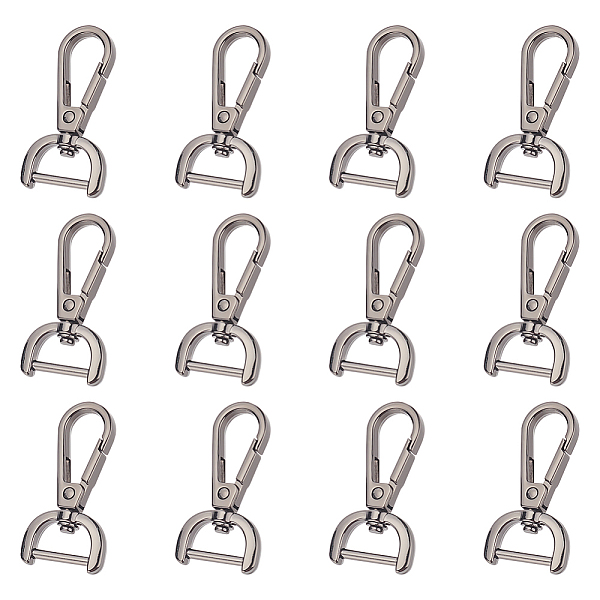 PandaHall WADORN 12pcs D Ring Swivel Lobster Claw Clasp, 2 Sizes Push Gate Keychain Clips Hooks Detachable Snap Keyrings Lobster Claw Clasps...
PandaHall WADORN 12pcs D Ring Swivel Lobster Claw Clasp, 2 Sizes Push Gate Keychain Clips Hooks Detachable Snap Keyrings Lobster Claw Clasps...