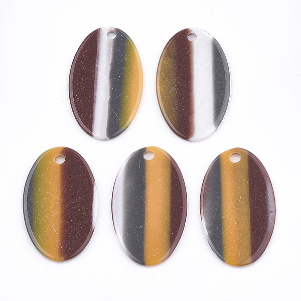 PandaHall Resin Pendants, Oval, Stripe Pattern, Dark Goldenrod, 23.5x14.5x1.5mm, Hole: 1.8mm Resin Oval Gold
PandaHall Resin Pendants, Oval, Stripe Pattern, Dark Goldenrod, 23.5x14.5x1.5mm, Hole: 1.8mm Resin Oval Gold