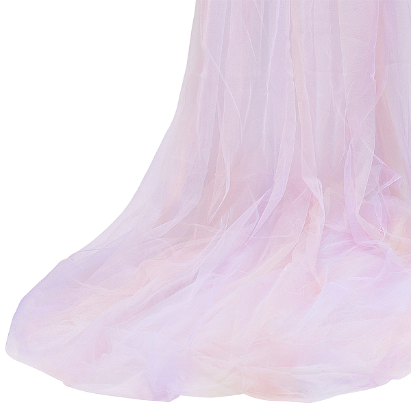 PandaHall Rainbow Color Polyester Mesh Fabric, for Dress Costumes Decoration, Pink, 500x15x0.03cm, 1.5m/pc Polyester Pink
PandaHall Rainbow Color Polyester Mesh Fabric, for Dress Costumes Decoration, Pink, 500x15x0.03cm, 1.5m/pc Polyester Pink