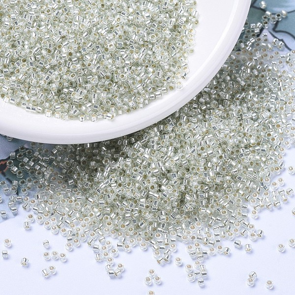 PandaHall MIYUKI Delica Beads, Cylinder, Japanese Seed Beads, 11/0, (DB1431) Silver Lined Pale Moss Green, 1.3x1.6mm, Hole: 0.8mm, about...
PandaHall MIYUKI Delica Beads, Cylinder, Japanese Seed Beads, 11/0, (DB1431) Silver Lined Pale Moss Green, 1.3x1.6mm, Hole: 0.8mm, about...
